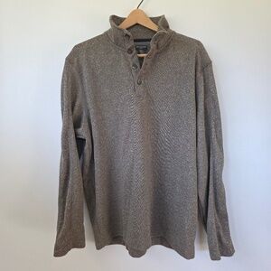 Van Heusen Men's Pullover with Button Collar - XL